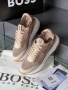 Hugo Boss Мъжки Бежови Маратонки👟Мъжки Спортни Обувки В Бежов Цвят Хуго Бос Код E1323, снимка 4