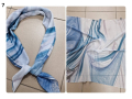Красив дамски шал в различни принтове 70/70см, 100% памук , снимка 7