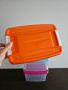 Пластмасова прозрачна кутия с капак 5 и 9 литра ❤ Кутия за лего/Кутия за играчки/Кутия за пъзели, снимка 3