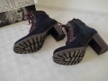 Боти - велур - размер 38 , снимка 3