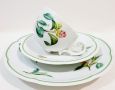 Три тройни комплекта и плато Heinrich Villeroy & Boch Flora Camelia., снимка 6