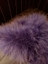 Ново болеро наметка от щраусови пера в лилаво, снимка 3