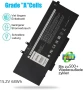 HJTPOWER 3HWPP Батерия за лаптоп Dell Latitude 14 15 Precision 3541, снимка 3