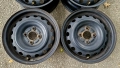 Нисан Рено 14 4х100 железни джанти Nissan Renault 4x100, снимка 3
