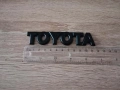 Toyota черен надпис малък шрифт, снимка 2
