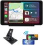 Нов 7" HD CarPlay Android Auto екран, гласово управление и навигация, снимка 1