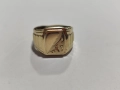 Златен мъжки пръстен 14к, снимка 1