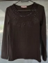 Елегантна блузка с декорации S/M, снимка 3