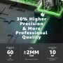 Лазерен нивелир Huepar Pro ZK03CG, 30/60 м, 12 зелени линии, снимка 3