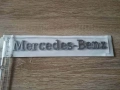 сребрист надпис Mercedes-Benz голям размер, снимка 3