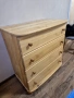 Скрин от масивно дърво с 4 чекмеджета - отличен!", снимка 2