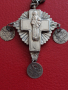 Много стар православен кръст от високопробно сребро 900, снимка 4