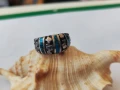 Сребърен пръстен с тюркоаз , снимка 1