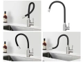 Кухненски смесител гъвкав с въртящ се чучур на 360 градуса, снимка 2