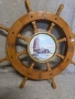 Ръчно рисуван корабен рул, снимка 3