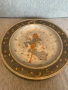 Месингова чиния за стена с   ангели, снимка 2