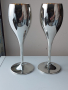 Два броя сребърни чаши за вино-сребро 800, снимка 1 - Чаши - 45024789