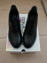Черни Оксфорд класически обувки от естествена кожа , снимка 2