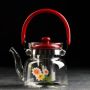 Огнеопорен стъклен чайник, 600ML/1100ML/1400ML, снимка 1 - Аксесоари за кухня - 45772602