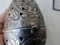 Възрожденски Сачан,кадилница, тамянник, бронзов, Стар, рядък, снимка 3
