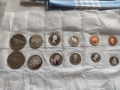 Лот монети 12 броя Канадски долара, центове непипани мат гланц перфектно състояние 43634, снимка 1