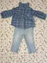 Ризка Zara и дънки H&M за момиче  74 размер , снимка 5