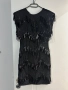 Черна парти рокля на Зара, снимка 1