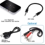 Безжичен стерео Bluetooth аудио приемник и предавател с 3,5mm жак, снимка 8