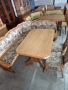 К-т Масивен Кухненски Ъгъл с Разтегателна Трапезна Маса и 2бр.Стола-внос от Германия!, снимка 2