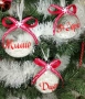 Персонализирани коледни топки за елха – уникален подарък за празниците, снимка 1