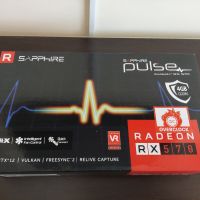 Видеокарта SAPPHIRE PULSE RADEON RX 570 4GB GDDR5, снимка 1 - Видеокарти - 45980606