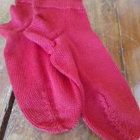 Стари дамски рипсени чорапи #18, снимка 2 - Други ценни предмети - 45465017
