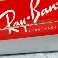 Ray-Ban RB3348 Blaze Round дамски мъжки слънчеви очила унисекс сиви огледални, снимка 7 - Слънчеви и диоптрични очила - 45429525