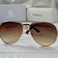 Versace мъжки слънчеви очила авиатор унисекс дамски , снимка 10 - Слънчеви и диоптрични очила - 45456955