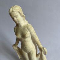 Винтидж статуетка стара, снимка 4 - Антикварни и старинни предмети - 45401412