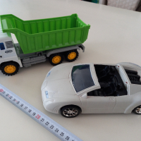 Камиони и коли големи, пластмасови, снимка 6 - Коли, камиони, мотори, писти - 40696146