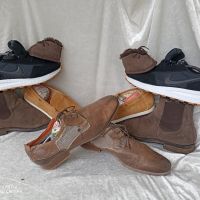 мъжки обувки от естествена кожа DANIEL HECHTER® MEN´S LEATHER LOW SHOES - COGNAC BROWN, N- 43 - 44, снимка 11 - Ежедневни обувки - 45543297