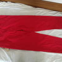Червен мъжки панталон, снимка 4 - Панталони - 44986789