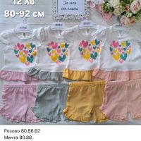 Нови модели бебешки летни дрешки за момиче, снимка 1 - Комплекти за бебе - 45871873