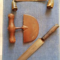 Стари ножове занаятчийски от различни държави и различни  времена. , снимка 4 - Антикварни и старинни предмети - 45271281