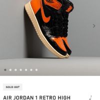 Nike Air Jordan 1 Retro High OG номер 36, снимка 7 - Маратонки - 45877692