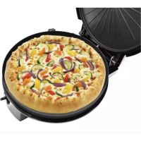 Уред за приготвяне на пица с незалепващо покритие Lexical LPM-2660-1 Бял/Черен, снимка 9 - Други - 45526942