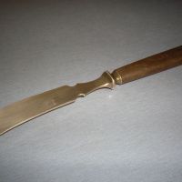 Бронзов нож., снимка 9 - Антикварни и старинни предмети - 45238803