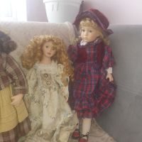 Малки и големи порцеланови кукли, снимка 3 - Кукли - 45155346