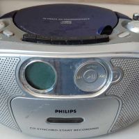 CD player с радио, касета Philips AZ1022#1, снимка 6 - Радиокасетофони, транзистори - 45112422