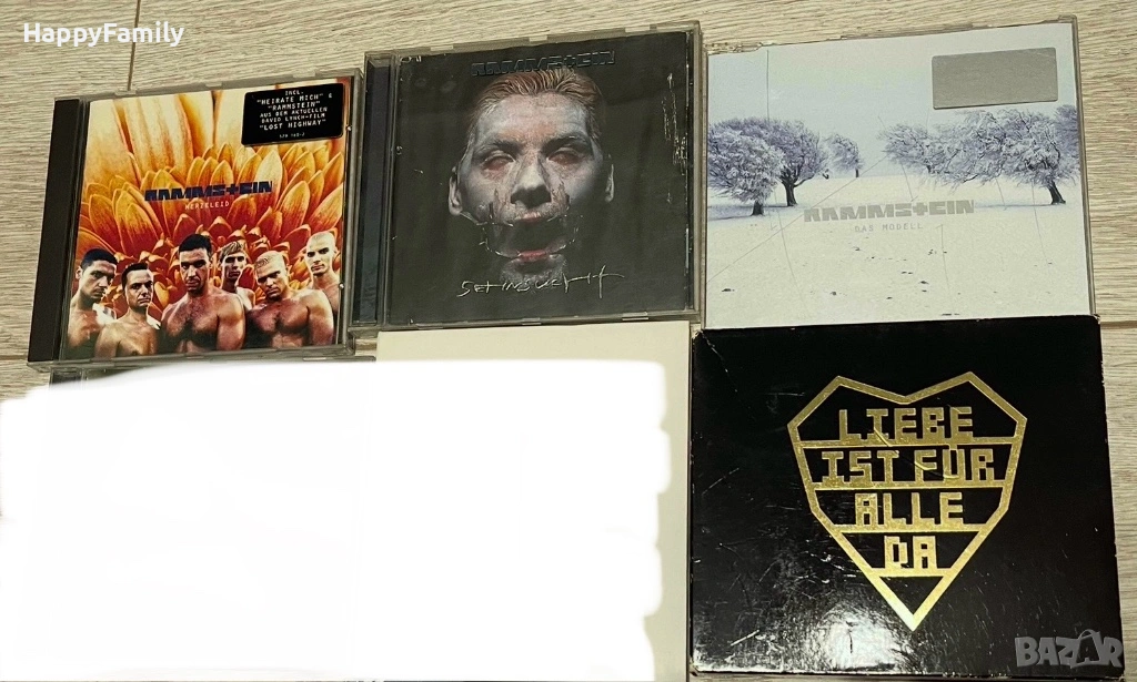 RAMMSTEIN Рамщайн Оригинални Немски дискове сд cd, снимка 1