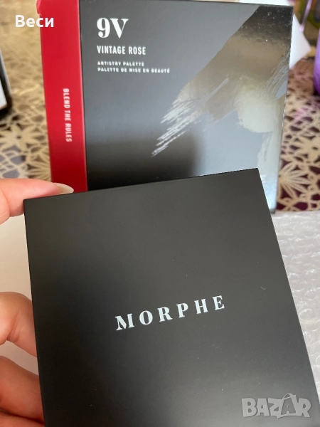 Палитра за очи MORPHE 9V Vintage Rose, снимка 1
