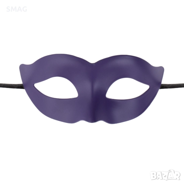 Хелоуин / Halloween дамска карнавална маска лилава_1244639, снимка 1