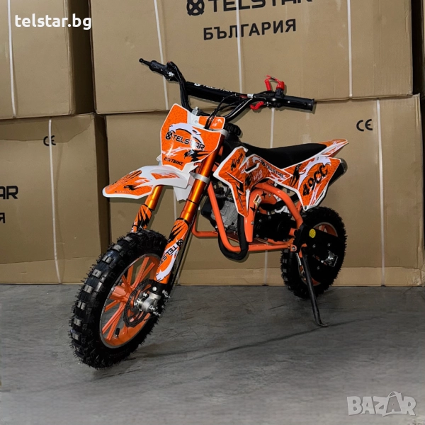 Детски кросов мотор 49 кубика Нов модел / KAPLAN MAX 49CC с добавена функция "Лесен старт", снимка 1