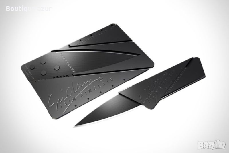 Сгъваем нож с формата на визитка TV484, снимка 1
